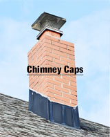 Chimney Caps Available in stainless steel or copper, chimney caps are a great way to protect the interior of your chimney and prevent birds and animals from nesting in your flue.