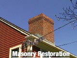 Masonry Restoration We can repair areas of crumbling mortar in your chimney (grind and point) or completely rebuild your chimney from the roofline up if needed. Call today to schedule a free estimate. 